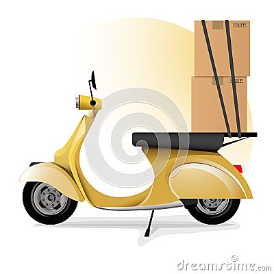 Express Delivery Vector Illustration