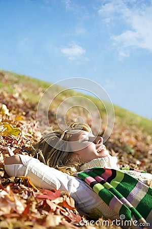 Expressing positivity Stock Photo