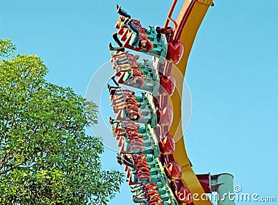 Going Over The Top On Silver Bullet Editorial Stock Photo