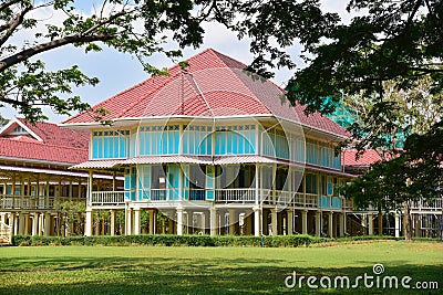 Exquisite Architecture of Mrigadayavan Palace Editorial Stock Photo