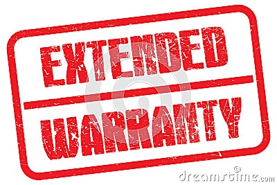 Extended warranty Vector Illustration