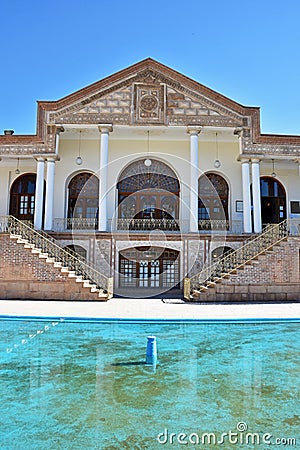 The Amir Nezam House or The Qajar Museum of Tabriz , Iran Stock Photo
