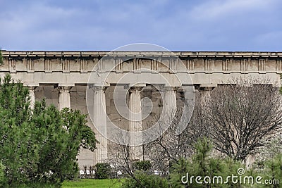 Hefest Monument Building, Athens, Greece Stock Photo