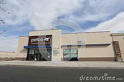 Petco brand pet store Idaho Falls, Idaho Editorial Stock Photo