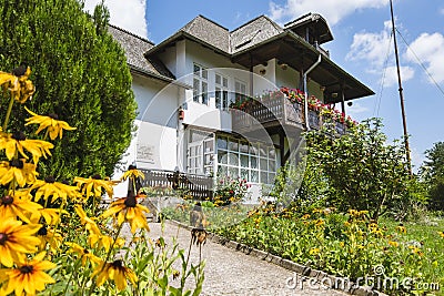 Exterior of the Nicolae Grigorescu Memorial Museum Editorial Stock Photo