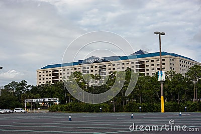 The exterior of the Renaissance Hotel outside of the Seaworld Park in Orlando, Florida Editorial Stock Photo