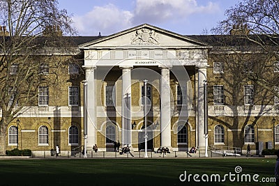 Exterior of the Saatchi Gallery Editorial Stock Photo
