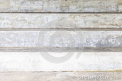 exterior stairs with antique white cement tiles Stock Photo