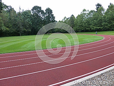 Exterior view of the Michael Johnson Track of Nike Editorial Stock Photo