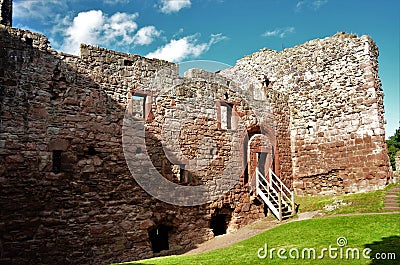 Landmarks of Scotland - Hailes Castle Stock Photo