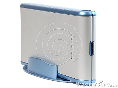 External Hard Drive Stock Photo