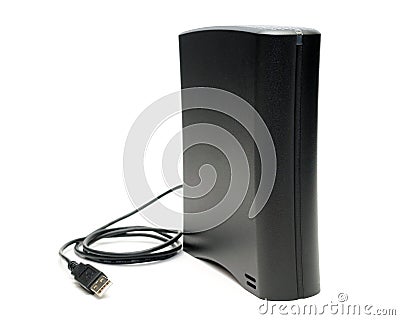 External hard drive Stock Photo