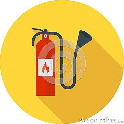 Extinguisher Vector Illustration