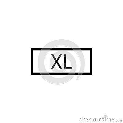 extra large icon. Element of laundry icon for mobile concept and web apps. Thin line extra large icon can be used for web and Stock Photo