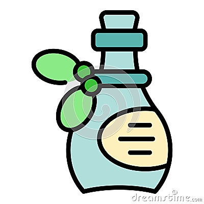 Extra virgin oil icon vector flat Vector Illustration