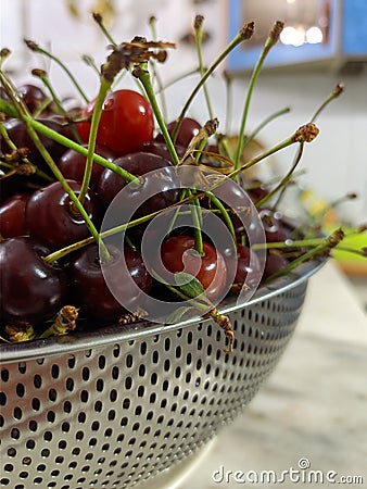 Extraordinarily beautiful fruit in the basket Stock Photo