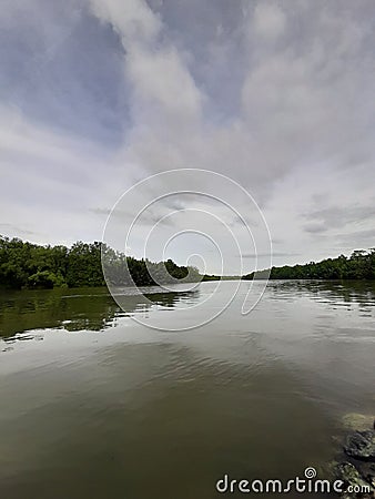 extraordinary river in somewhere Stock Photo