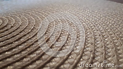 extreme close up of a ball of string texture Stock Photo