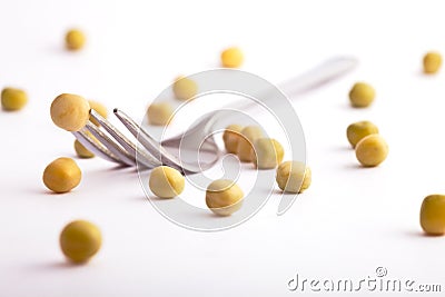 Extreme diet leads to anorexia and hunger Stock Photo