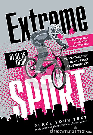 Extreme sport Vector Illustration