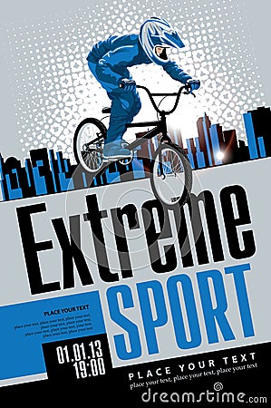 Extreme sports Vector Illustration