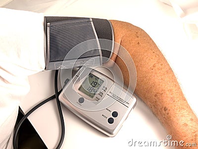 Extremely High Blood Pressure Stock Photo