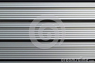 Extruded aluminium bars Stock Photo