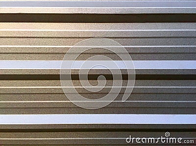 Extruded Aluminum Wall Stock Photo