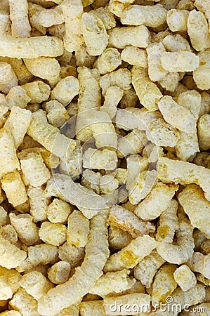 Extruded pellets Stock Photo