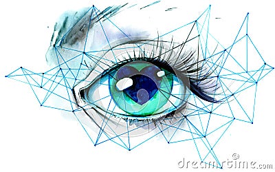 Eye Stock Photo