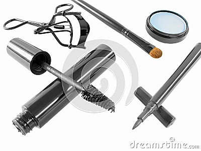 Eye cosmetics Stock Photo