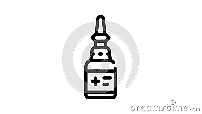 Eye Drops Medical Treatment Black Icon Animation Stock Footage - Video of test, medical: 213224304 Eye Drops Medical Treatment Black Icon Animation Stock Footage - Video of test, medical: 213224304