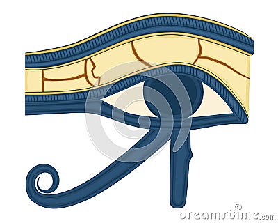 The Eye of Horus Vector Illustration