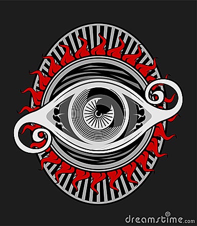 The Eye of Horus Stock Photo