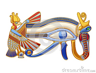 Eye of Horus V2 Stock Photo