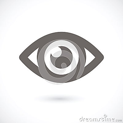 Eye icon Vector Illustration