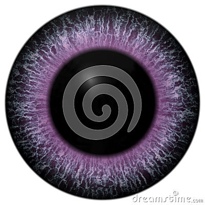 Eye iris generated Stock Photo