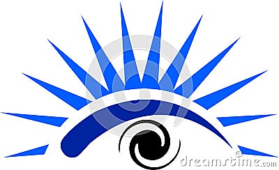 Eye logo Vector Illustration