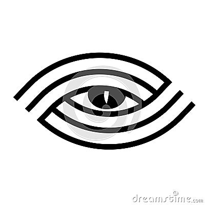 Eye logo Stock Photo