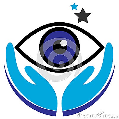 Eye logo Vector Illustration