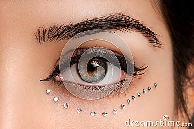 Eye Make Up Stock Photo