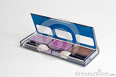 Eye shadow box Stock Photo