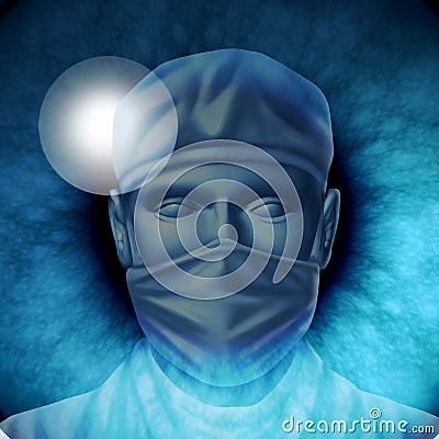 Eye Surgery Stock Photo