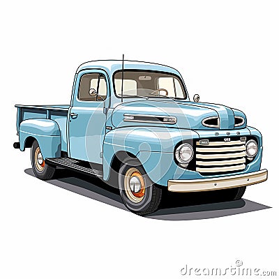 Eyecatching pickup truck that will be the envy of your friends Stock Photo