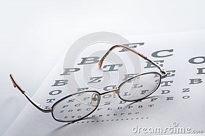 Eyeglass Stock Photo