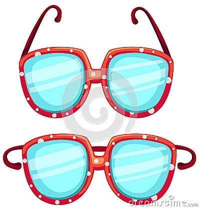 Eyeglasses Vector Illustration