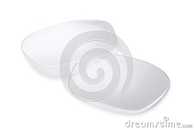 Eyeglasses lenses Stock Photo