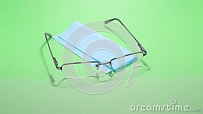 Eyeglasses Object Isolated Chromakey Rubbing Cleaning Glass Accessories  Care Stock Video - Video of equipment, fashion: 215425687