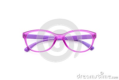 eyeglasses, spectacles or glasses Stock Photo