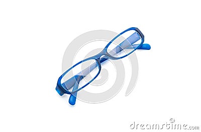 eyeglasses, spectacles or glasses Stock Photo